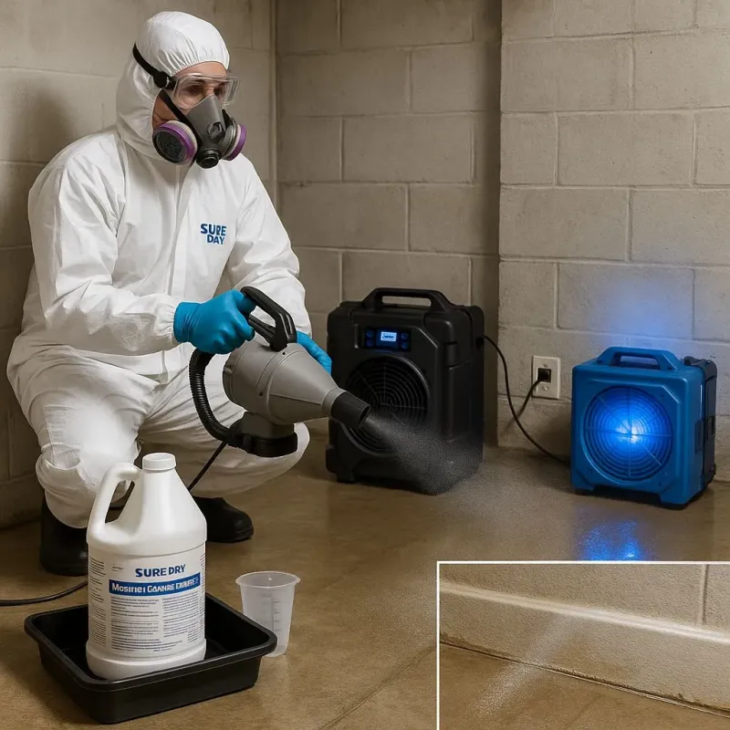 Sanitization and Odor Removal process in Hillsboro, ND