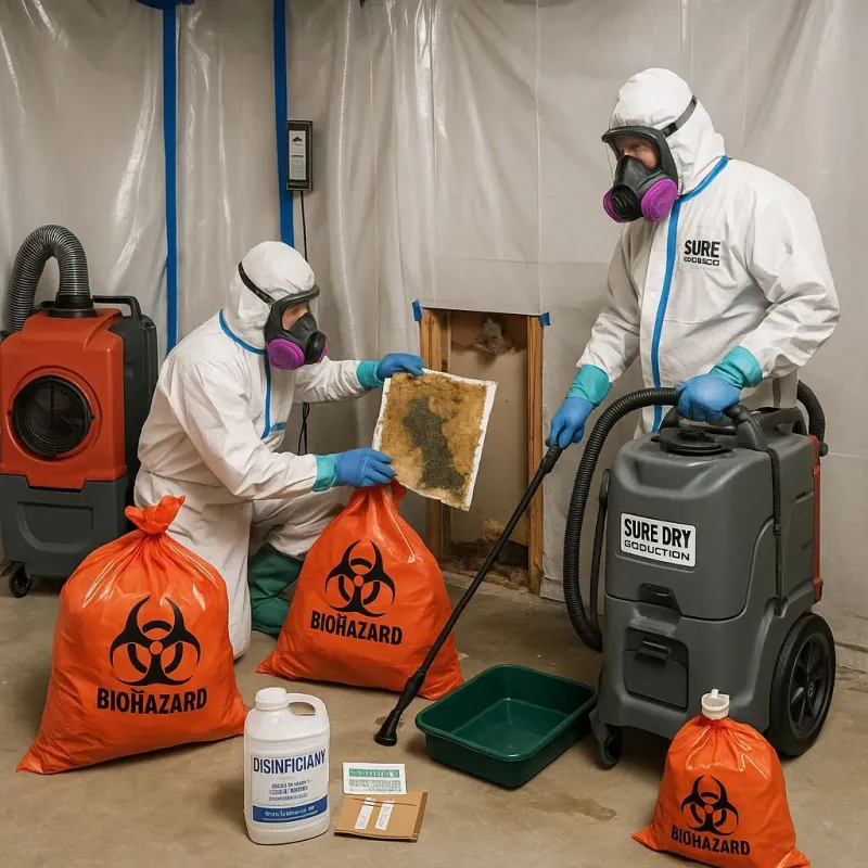 Contaminated Water Handling Protocols process in Hillsboro, ND